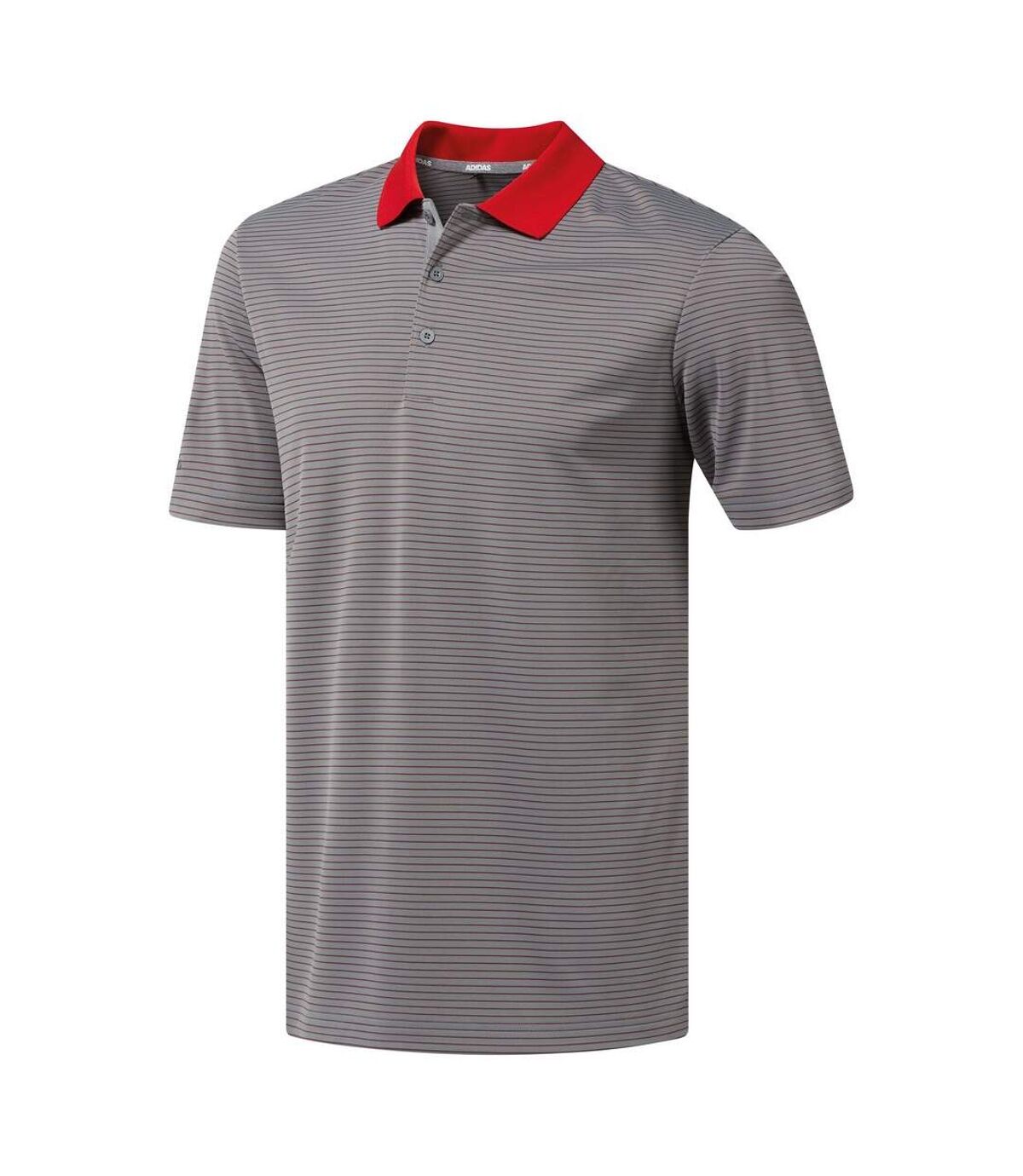 Adidas - Polo - Homme (Gris / rouge) - UTRW7488