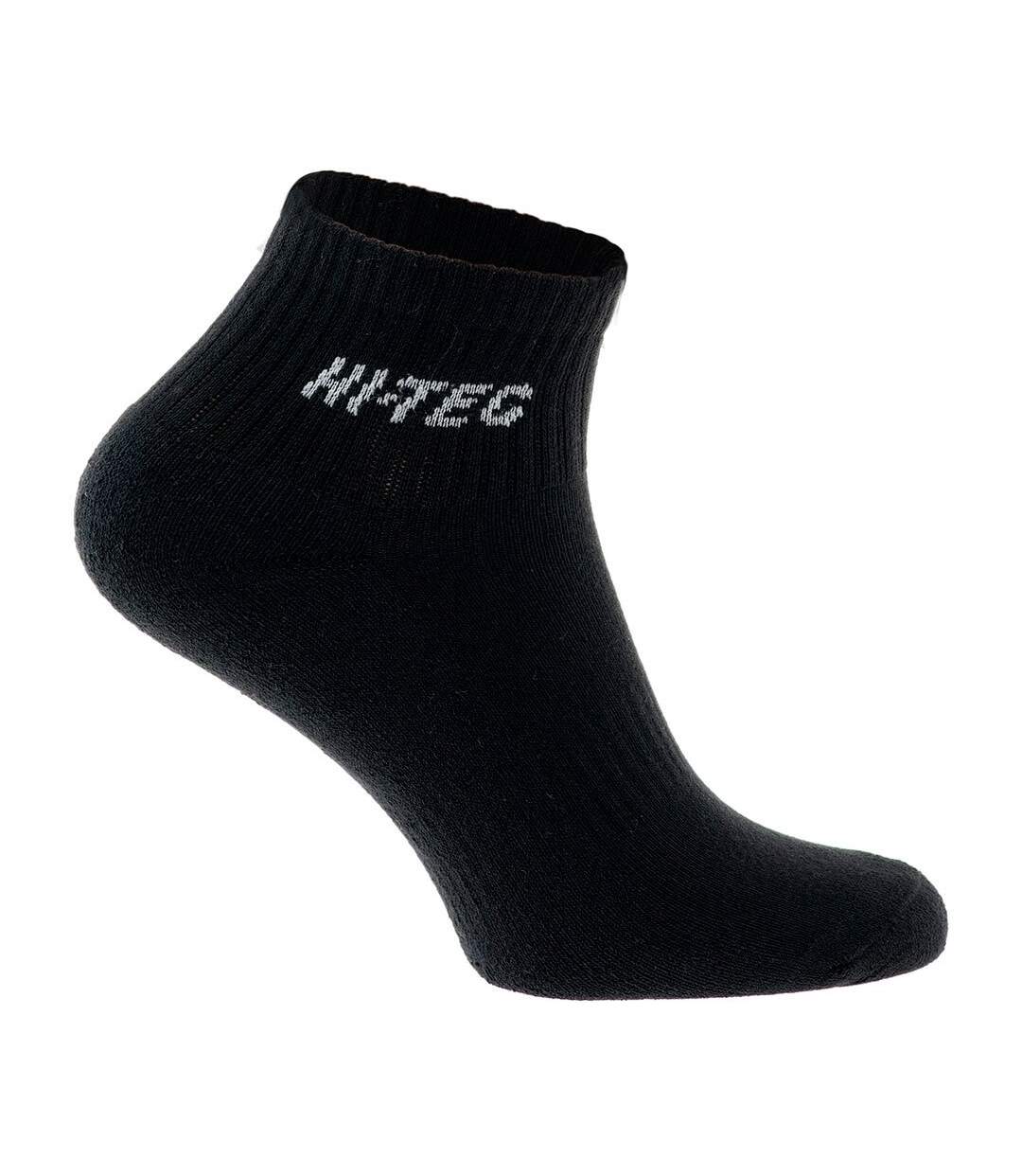 Chaussettes Motif/style Logo Quarro Adulte Noir Hi-Tec-2