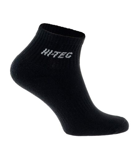 Chaussettes Motif/style Logo Quarro Adulte Noir Hi-Tec