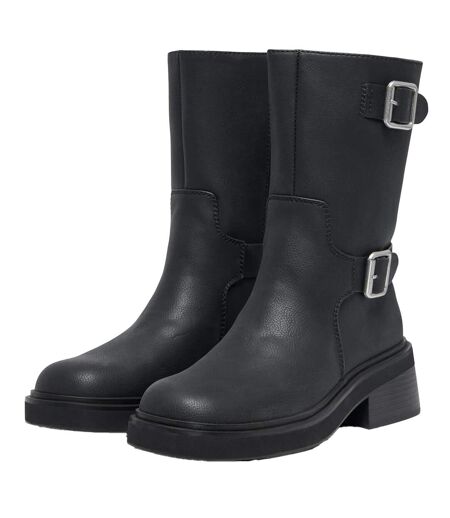 Bottes Mi-mollet Butter Femme Noir Only