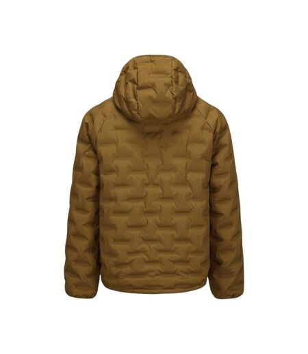 Mens Puffer Jacket Brown Karrimor