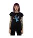 Disney T-shirt en coton Femmes/Ladies Lilo And Stitch Stitch Cupid Valentines (Noir) - UTBI25462-2