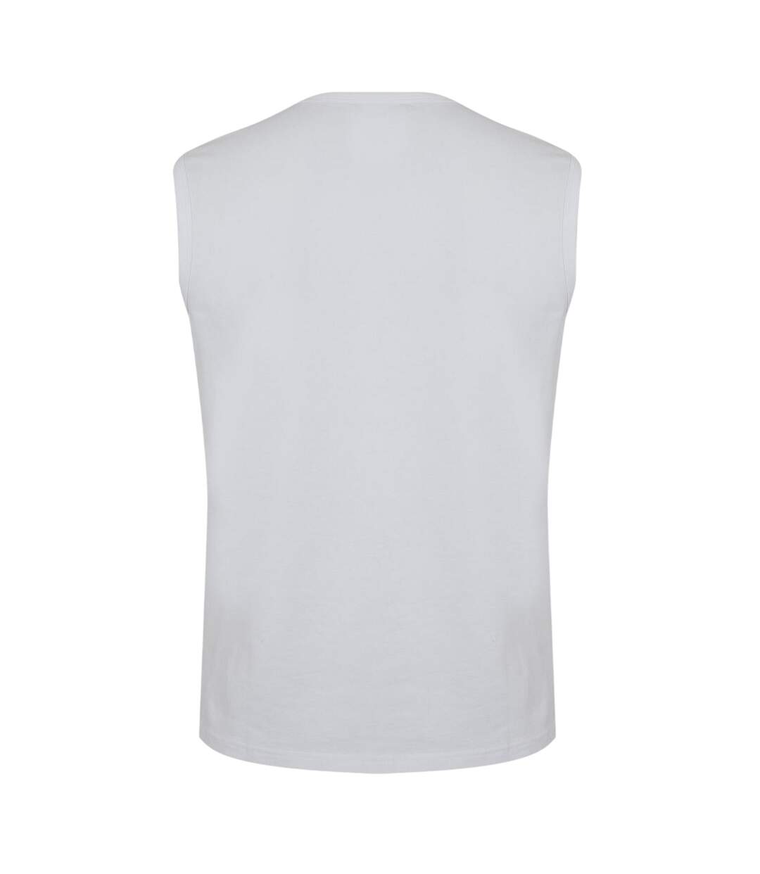 Débardeur Sans Manches Motif/style Uni Homme Blanc Lonsdale-3