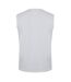 Débardeur Sans Manches Motif/style Uni Homme Blanc Lonsdale-3