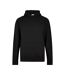 Sweat À Capuche Adulte Noir Kustom Kit-1