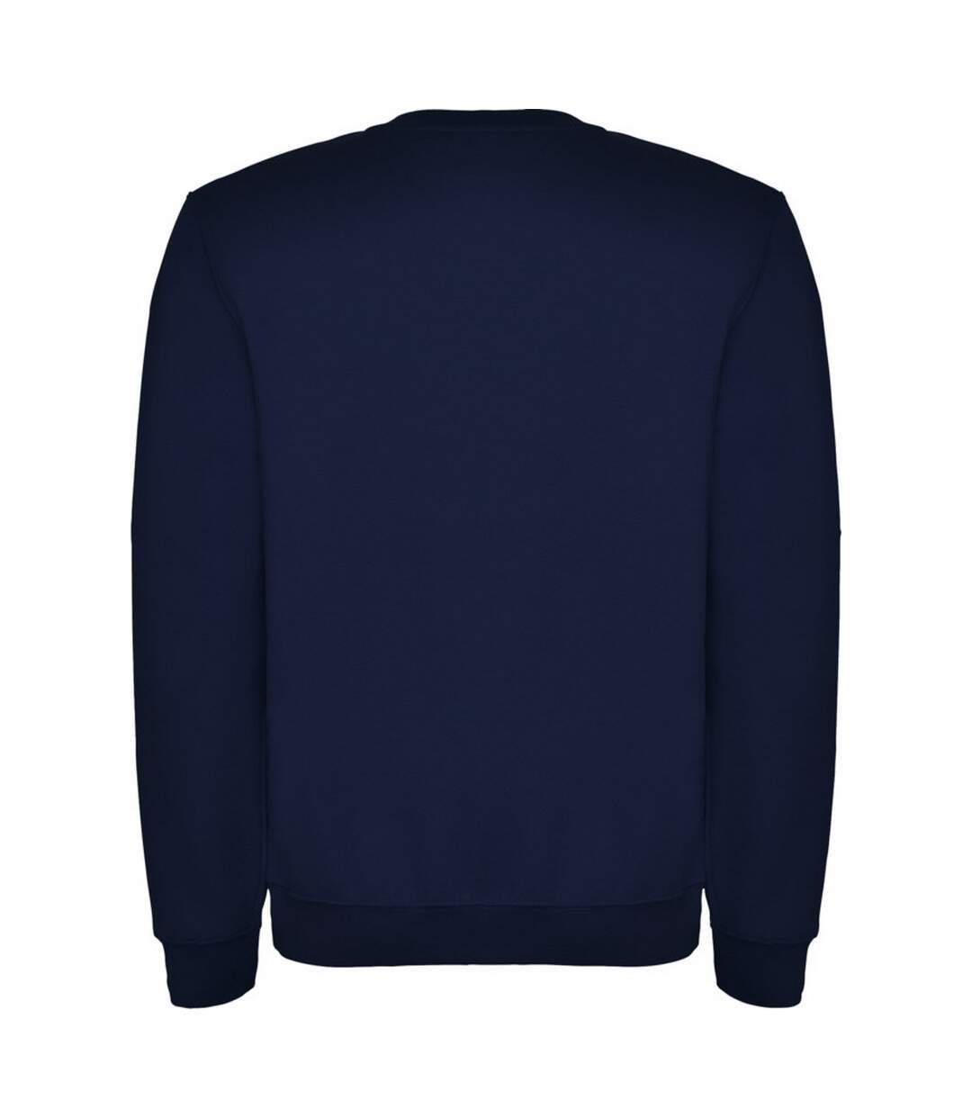 Unisex Adult Clasica Crew Neck Sweatshirt Navy Blue Roly-2