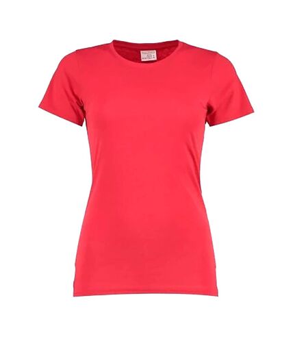 Kustom Kit Womens/Ladies Short Sleeve Superwash 60 T-Shirt (Red) - UTBC3730