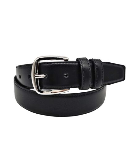 Ceinture Synthétique couleur noir Classique pour Homme - Style élégant en PVC