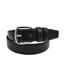 Ceinture Synthétique couleur noir Classique pour Homme - Style élégant en PVC-1