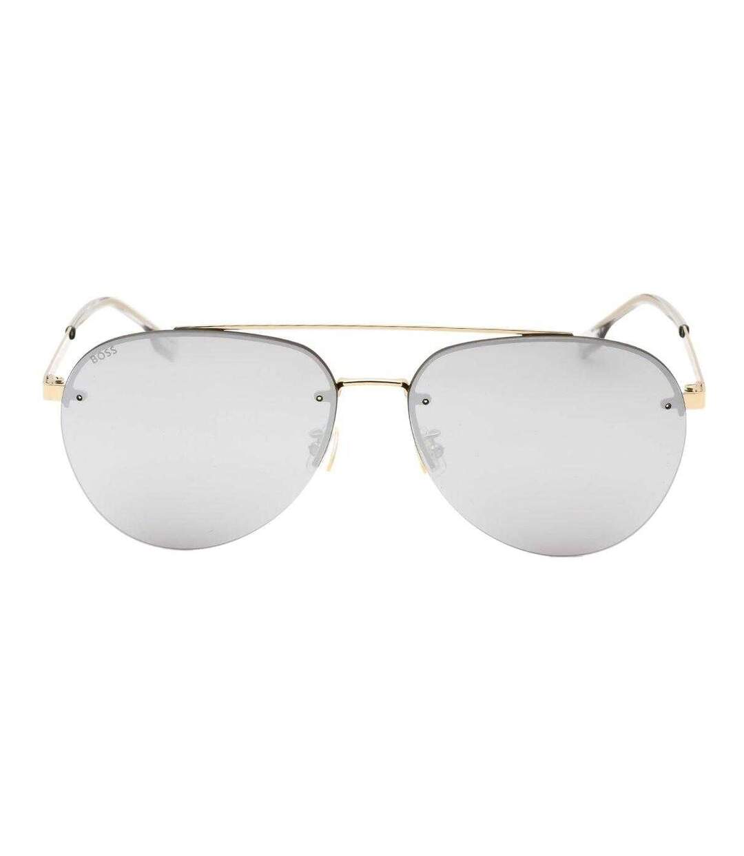 Lunettes De Soleil Motif/style Style Pilote Homme Taille Unique Jaune Or Hugo Boss-2