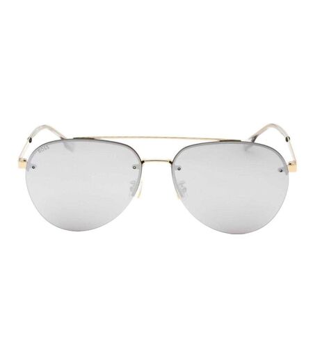 Lunettes De Soleil Motif/style Style Pilote Homme Taille Unique Jaune Or Hugo Boss