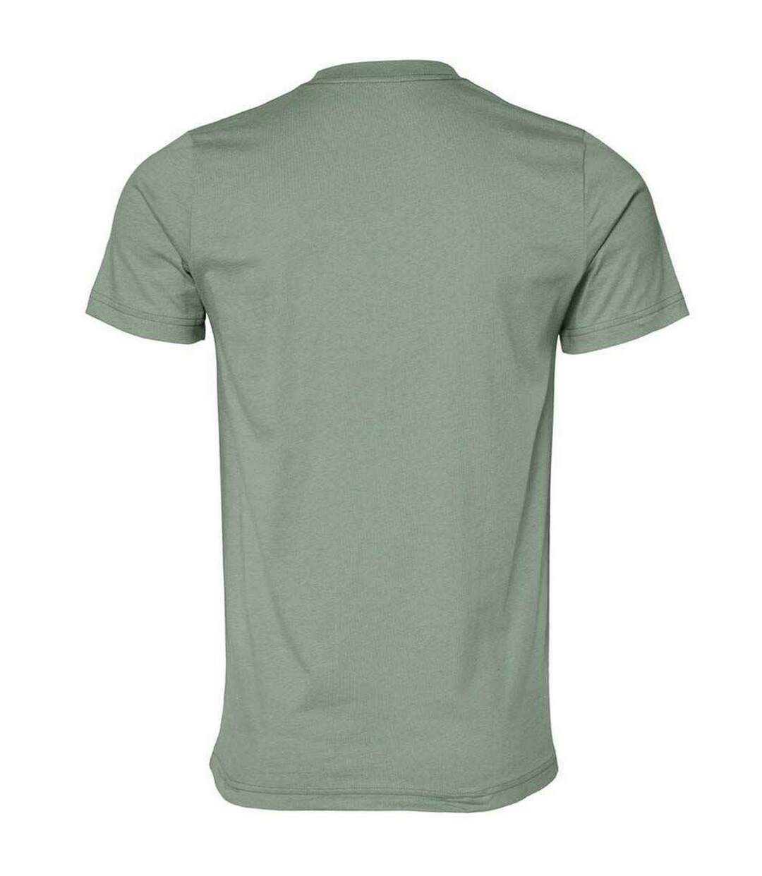 T-shirt adulte vert Bella + Canvas-3