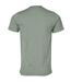 T-shirt adulte vert de gris Bella + Canvas