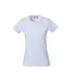 Womens/ladies Plain T-shirt Bright Cerise Clique-1