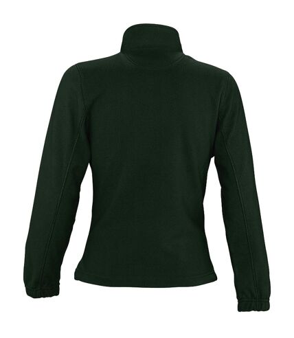 SOLS Womens/Ladies North Full Zip Fleece Jacket (Forest Green)