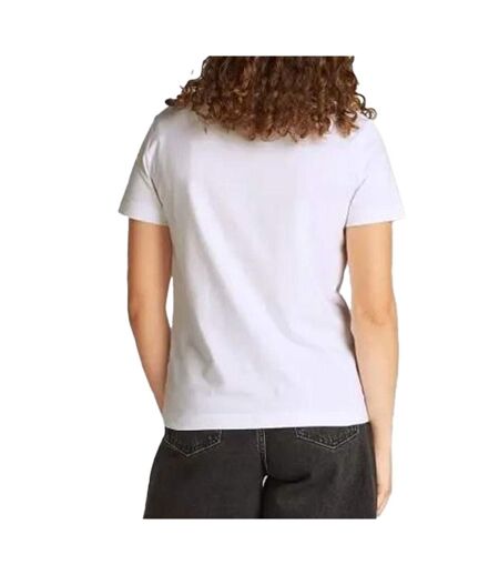 T-Shirt blanc femme calvin klein jeans shadow - l