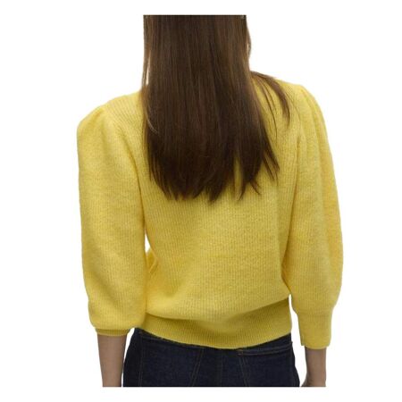 Pull Jaune Femme Vero Moda Vigga - L