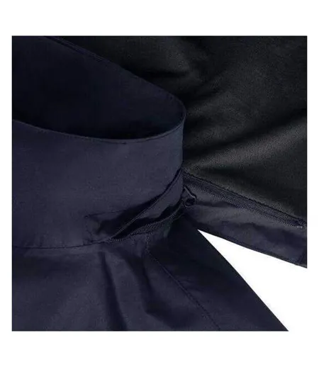 Veste Unie À Capuche Ajustable Et Amovible Essential Homme Bleu Marine Foncé Russell