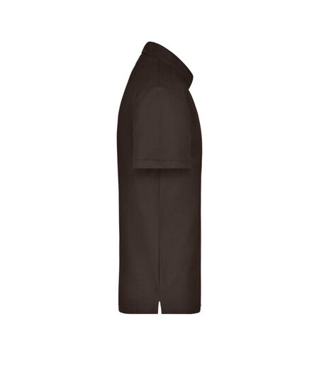 Polo Homme Marron James And Nicholson