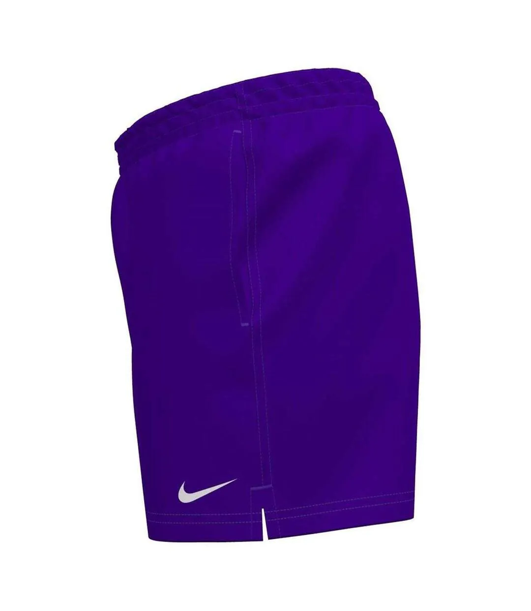 Mens Embroidered Logo Regular Swim Shorts Court Purple Nike-3
