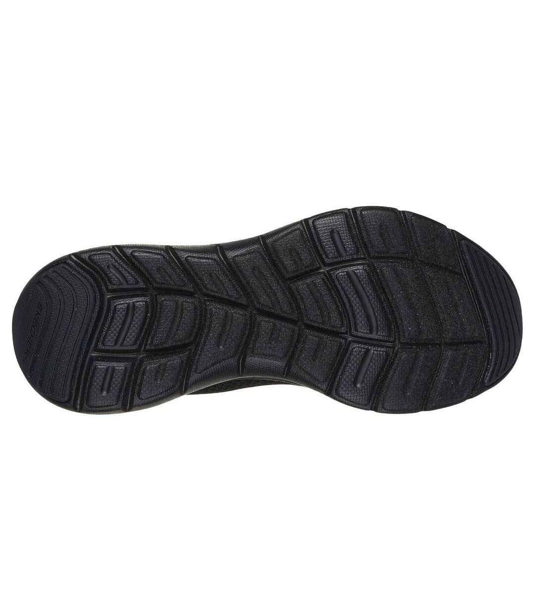 Womens/ladies Flex Appeal 5.0 New Thrive Trainers Triple Black Skechers-4