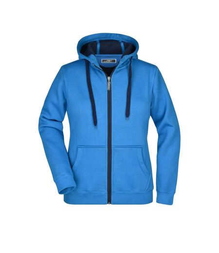 Veste Femme Azur Bleu Marine James And Nicholson