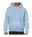 Unisex adult heavy blend hoodie light blue Gildan