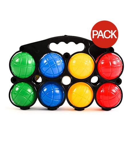 Pack of 9  Plastic boules set  one size multicoloured Carta Sport