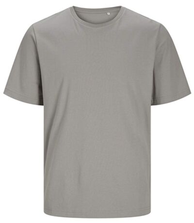 T-shirt manches courtes - JACK&JONES - Unisexe - JJ7526 - gris deezle