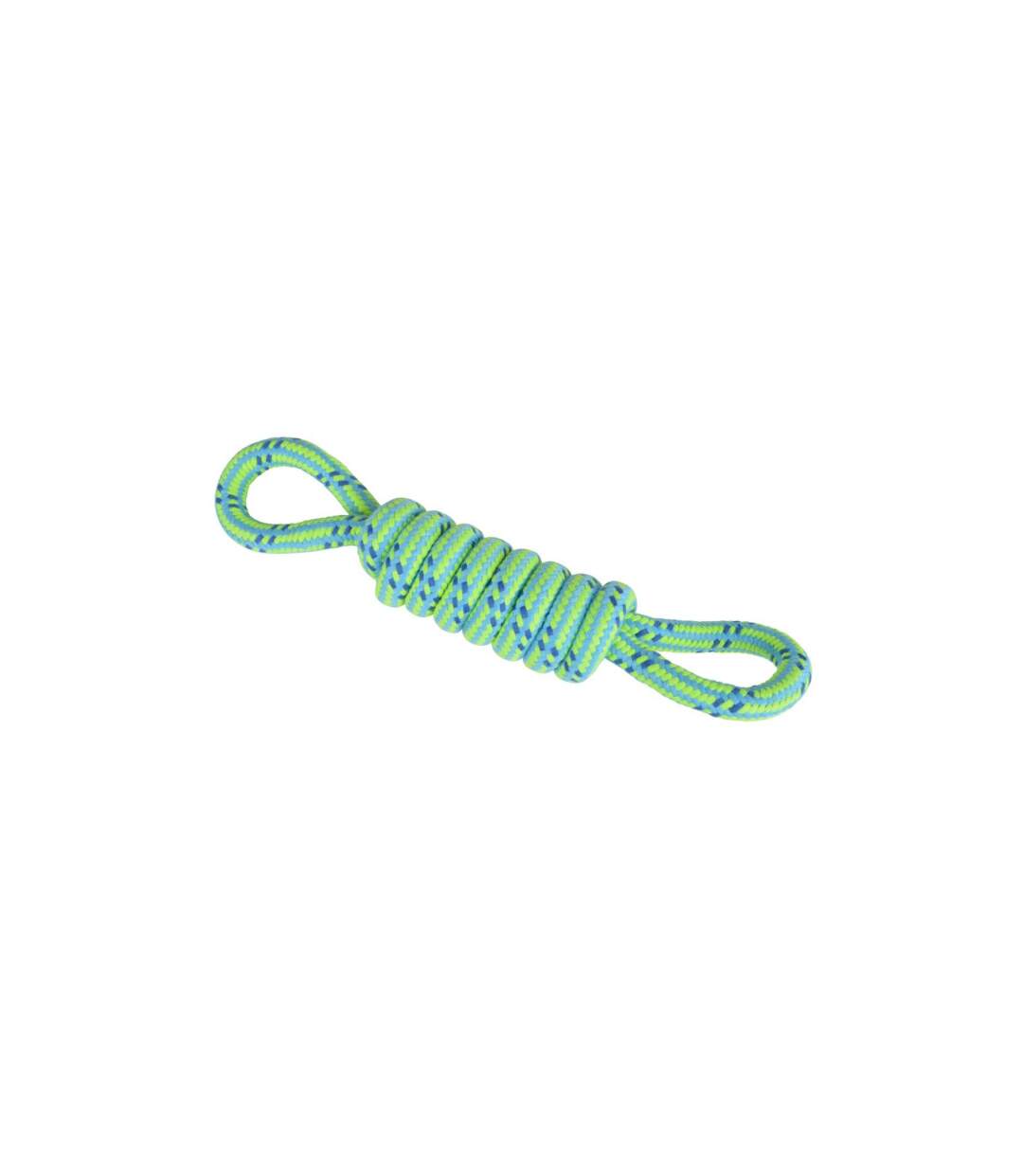 Jouet pour Chien Corde Nœud 2 Poignées 36cm Vert