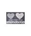 Tapis Déco Multi-Usage Mathilda 50x80cm Gris-1