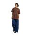 T-shirt Femme Marron Foncé Build Your Brand-1