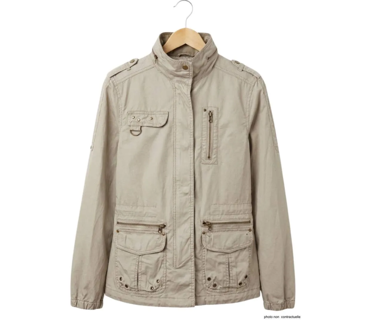 Veste Saharienne Femme Mayflower NancyB Beige-5
