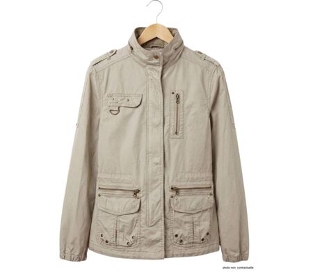 Veste Saharienne Femme Mayflower NancyB Beige