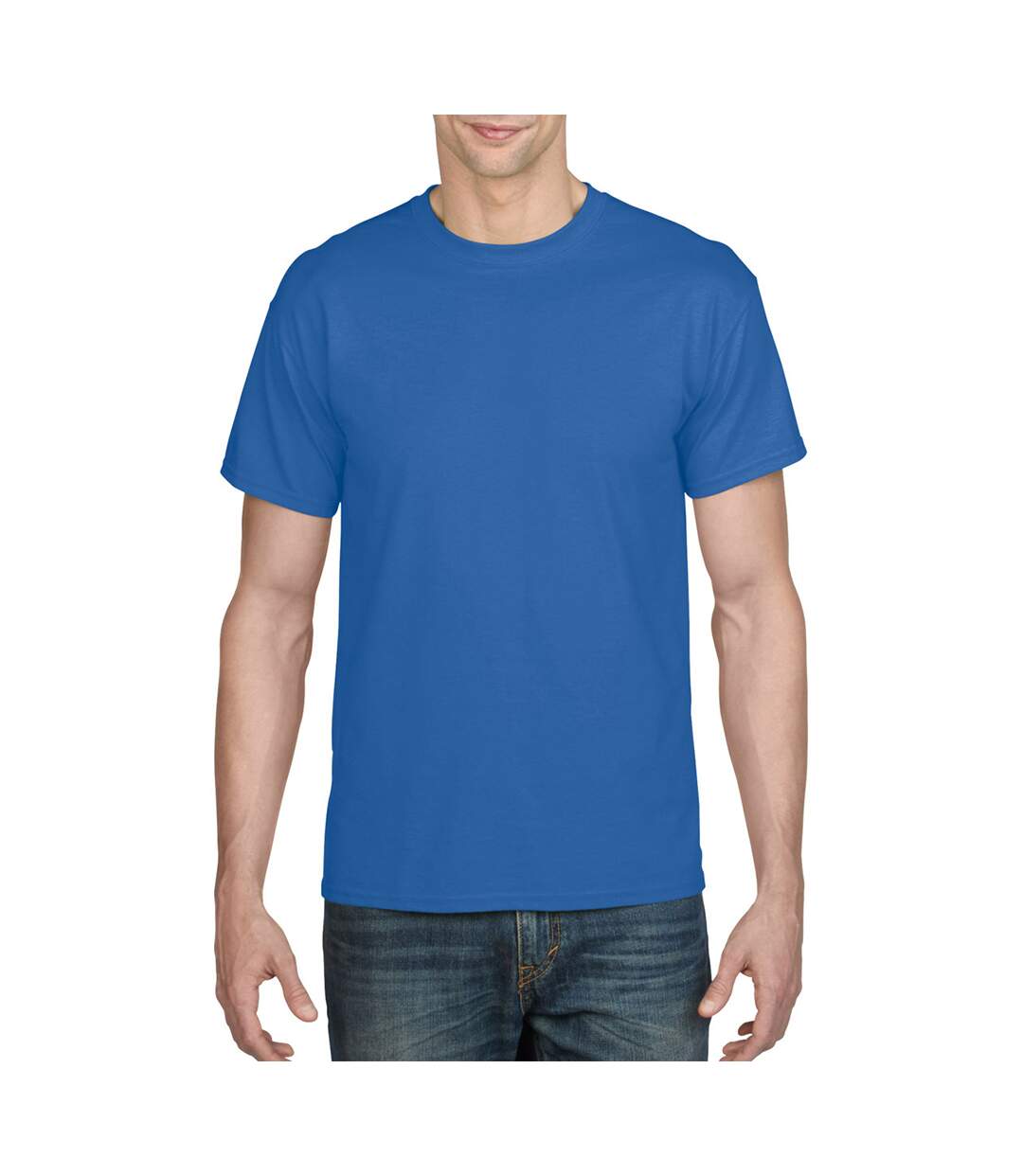 Dryblend t-shirt de sport homme bleu roi Gildan