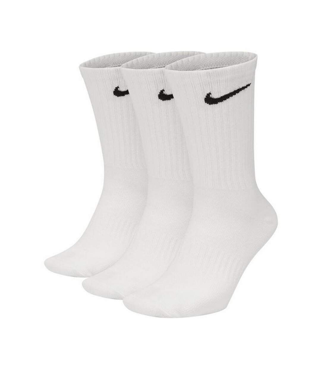 Chaussettes Tous Les Jours Motif/style Logo Adulte Blanc Nike-4