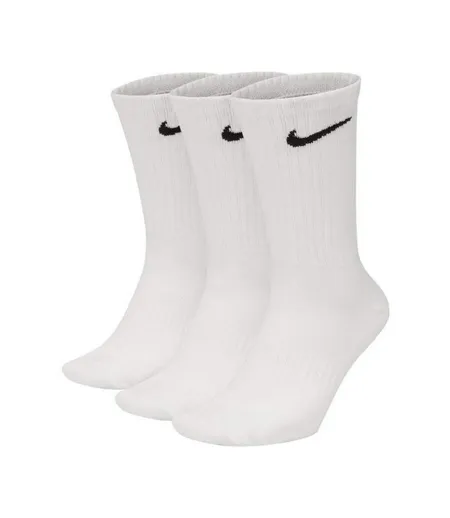 Chaussettes Tous Les Jours Motif/style Logo Adulte Blanc Nike