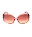 Lunettes De Soleil Motif/style Dégradé Femme Taille Unique Rose Bordeaux Tom Ford-2
