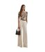 T-shirt Motif/style Imprimé Zèbre Judy Femme Crème Marron Ralph Lauren-1