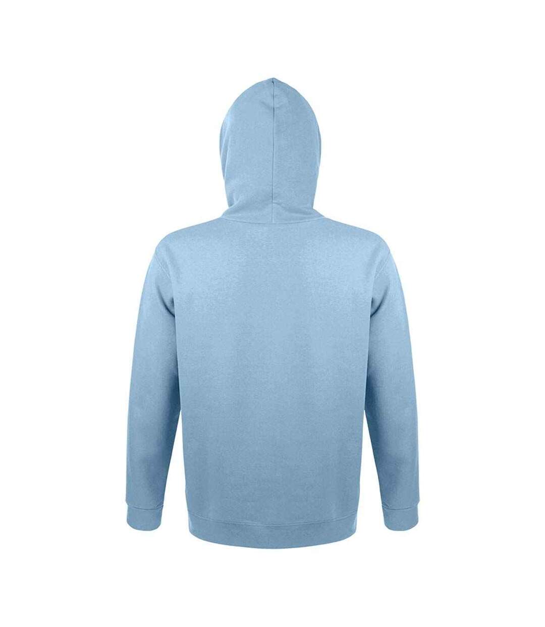 Sweat À Capuche Snake Adulte Bleu Ciel SOLS-2