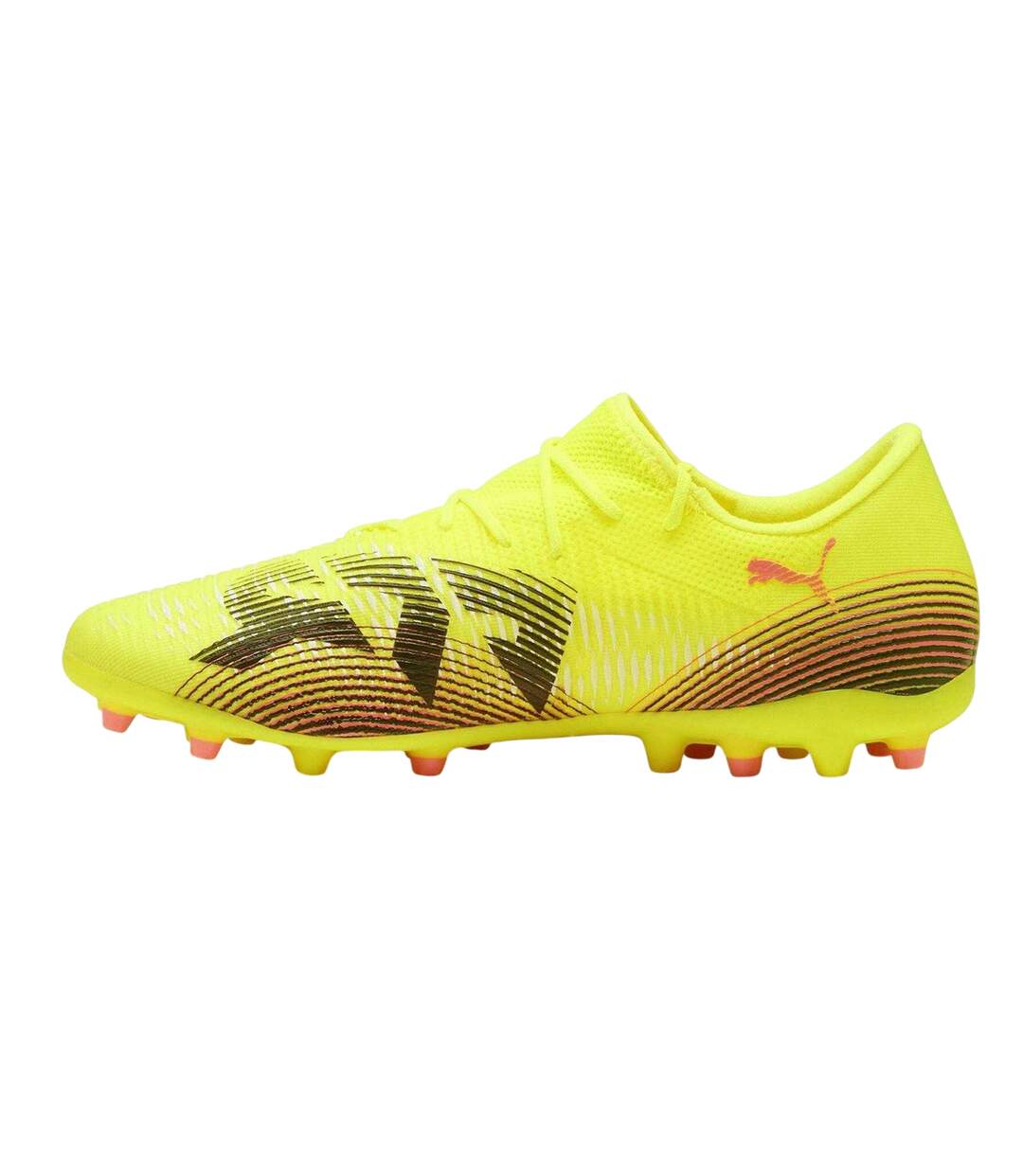 Mens Future 8 Match Firm Ground Football Boots Yellow Puma-2