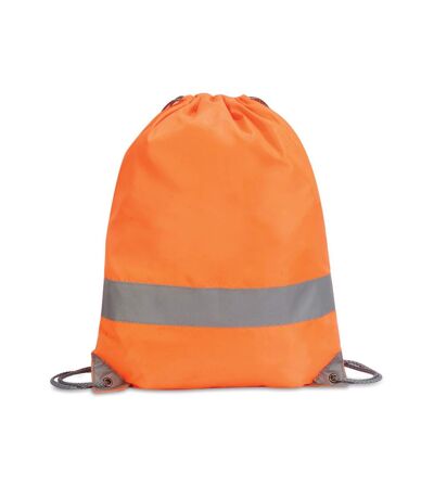 Shugon Stafford Plain Drawstring Tote Bag - 13 Liters (Hi Vis Orange) (One Size)