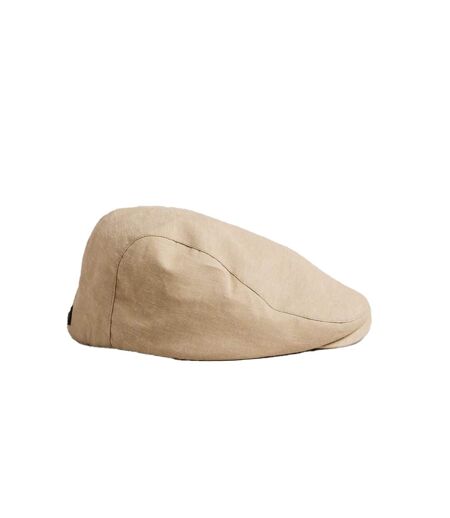 Casquette Plate Eastoni Brun Clair Ted Baker