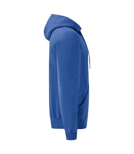 Sweat à capuche classic homme bleu roi chiné Fruit of the Loom Fruit of the Loom