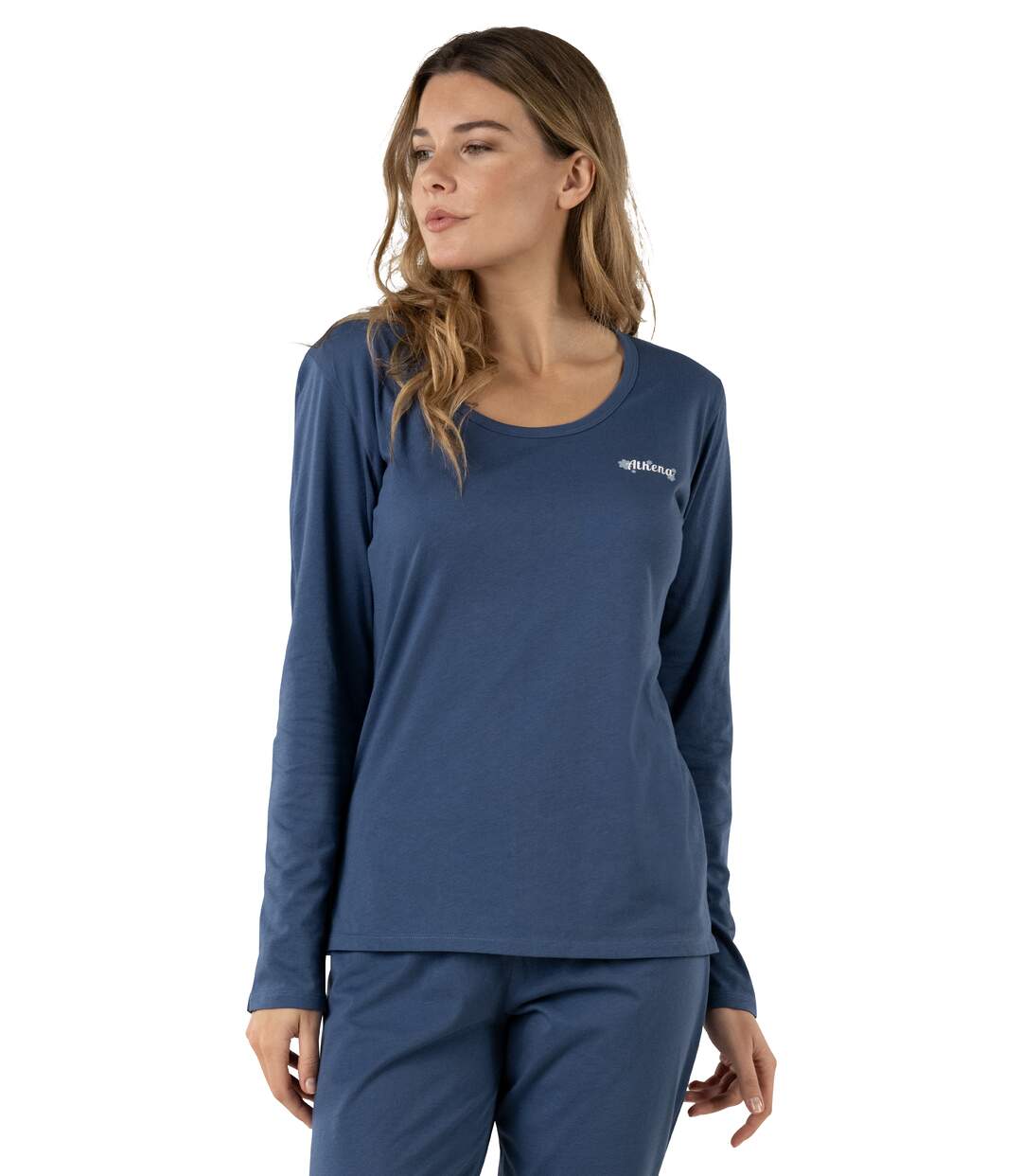 Pyjama long femme My Petit Prix Athena-2