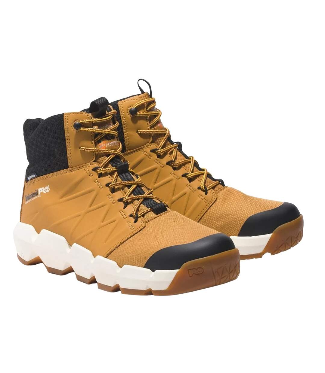 Bottines de sécurité morphix homme beige Timberland Pro-1