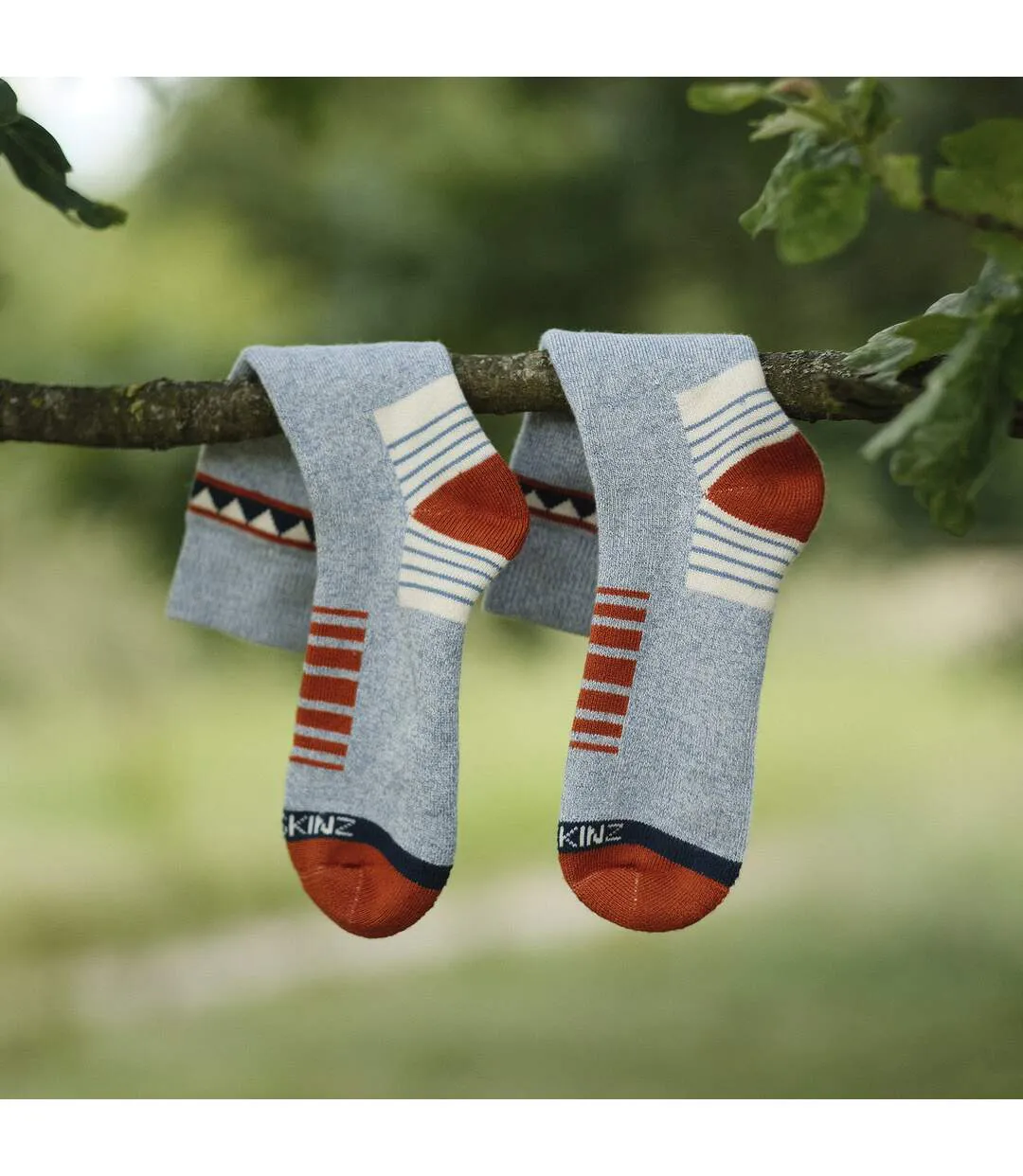 Bamboo Mid Length Hiking Socks for Men and Women-5