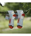 Bamboo Mid Length Hiking Socks for Men and Women-5