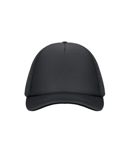 Bubble Trucker Cap Black MidOcean