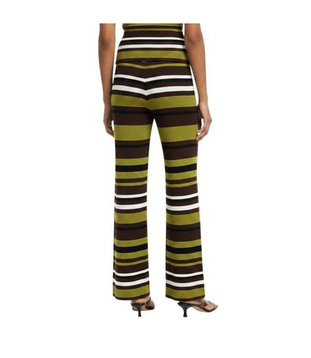 Womens/ladies Stripe Knitted Slim Tank Top Multicoloured I Saw It First